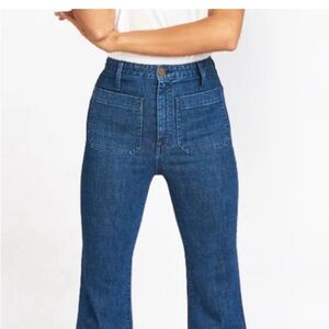 Show me your mumu bell bottom jeans